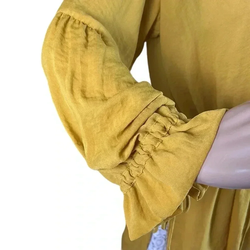 Boho top,tunic,rare bohemian,fairy,peasant,sz 6,Phoebe vibe ,puffed ,feminine - Picture 8 of 16